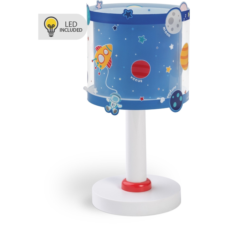 Dalber 41341N - Lámpara infantil LED PLANETS 1xG4/4W/230V azul