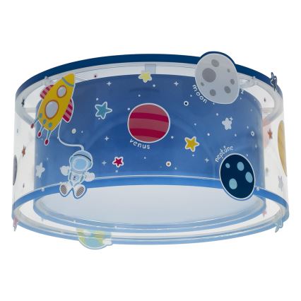 Dalber 41346 - Plafón infantil PLANETS 2xE27/60W/230V