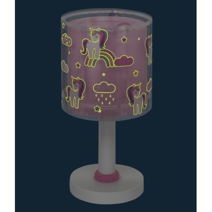 Dalber 41591 - Lámpara infantil UNICORNS 1xE14/60W/230V