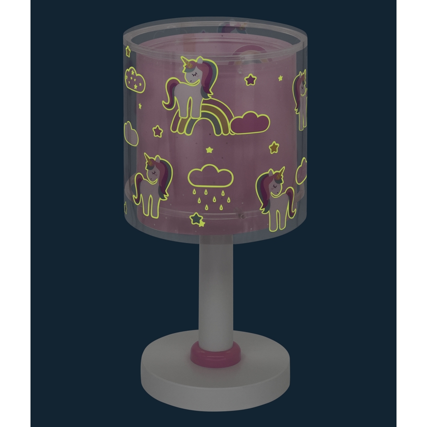 Dalber 41591N - Lámpara LED infantil UNICORNS 1xG4/4W/230V rosa