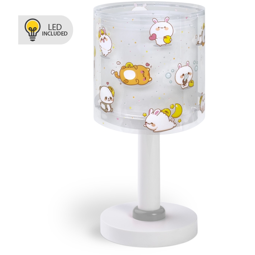 Dalber 41761E - Lámpara LED infantil KAWAII FRIENDS 1xG4/4W/230V gris