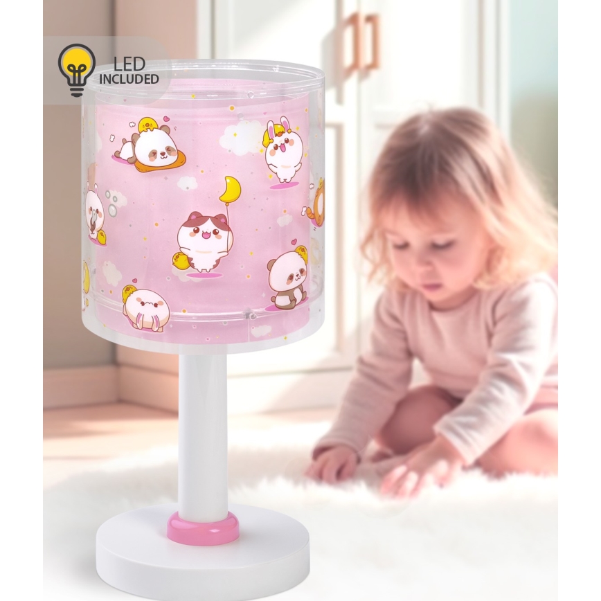 Dalber 41761S - Lámpara infantil LED KAWAII FRIENDS 1xG4/4W/230V rosa