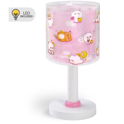 Dalber 41761S - Lámpara infantil LED KAWAII FRIENDS 1xG4/4W/230V rosa