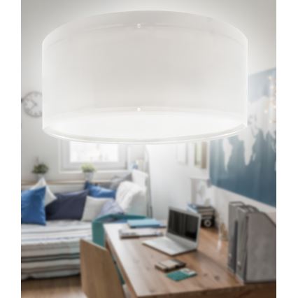 Dalber 42006E - Plafón infantil COLOR LIGHT 2xE27/15W/230V blanco