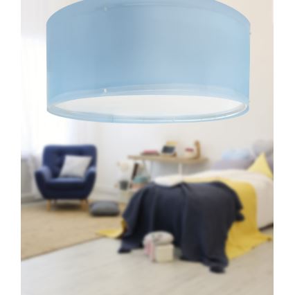 Dalber 42006T - Plafón infantil COLOR LIGHT 2xE27/15W/230V azul