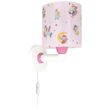 Dalber 42499 - Aplique de pared infantil FAIRY DREAMS 1xE27/15W/230V