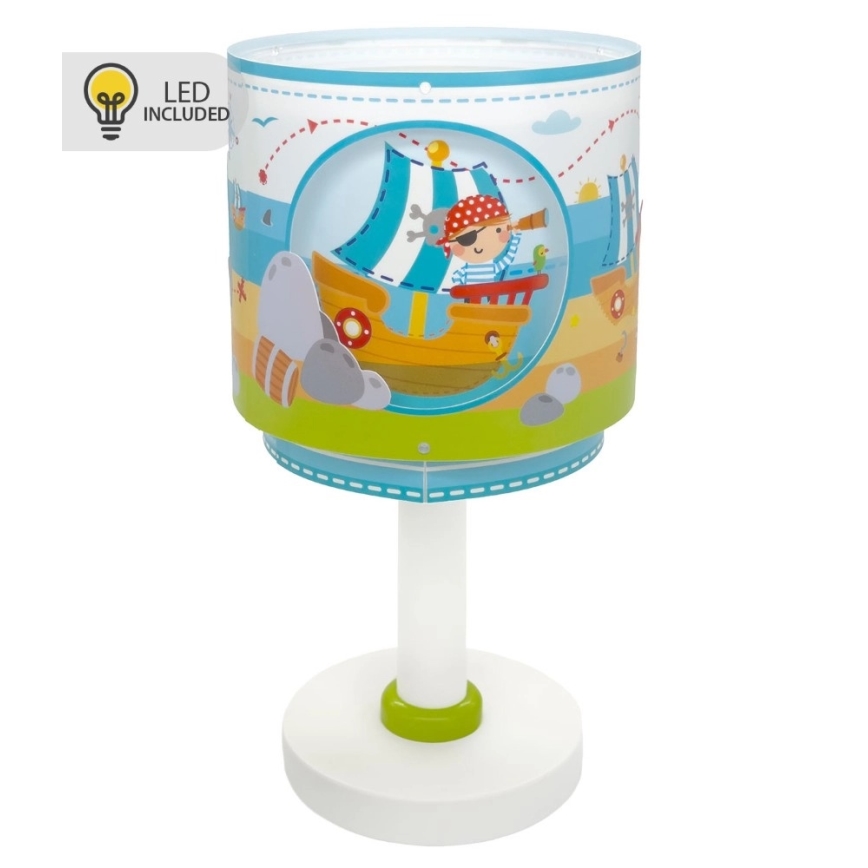 Dalber 60651N - Lámpara infantil LED PIRATE ISLAND 1xG4/4W/230V multicolor
