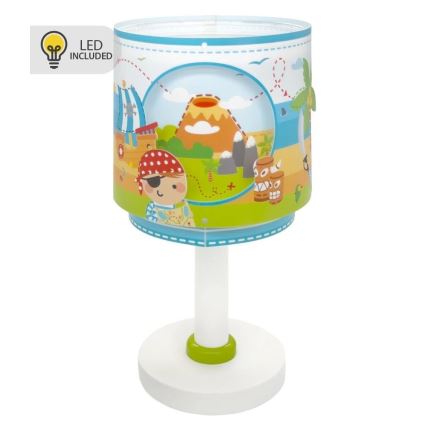 Dalber 60651N - Lámpara infantil LED PIRATE ISLAND 1xG4/4W/230V multicolor