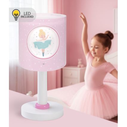 Dalber 60911 - Lámpara LED infantil PRINCESS DANCE 1xG4/4W/230V rosa