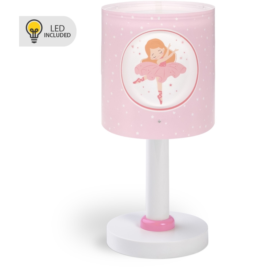 Dalber 60911 - Lámpara LED infantil PRINCESS DANCE 1xG4/4W/230V rosa