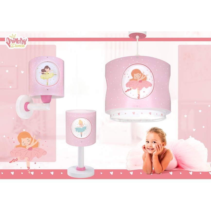 Dalber 60911 - Lámpara LED infantil PRINCESS DANCE 1xG4/4W/230V rosa