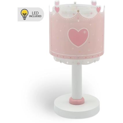 Dalber 61101N - Lámpara infantil LED LITTLE QUEEN 1xG4/4W/230V rosa