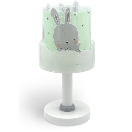 Dalber 61151H - Lámpara infantil BUNNY 1xE14/40W/230V verde