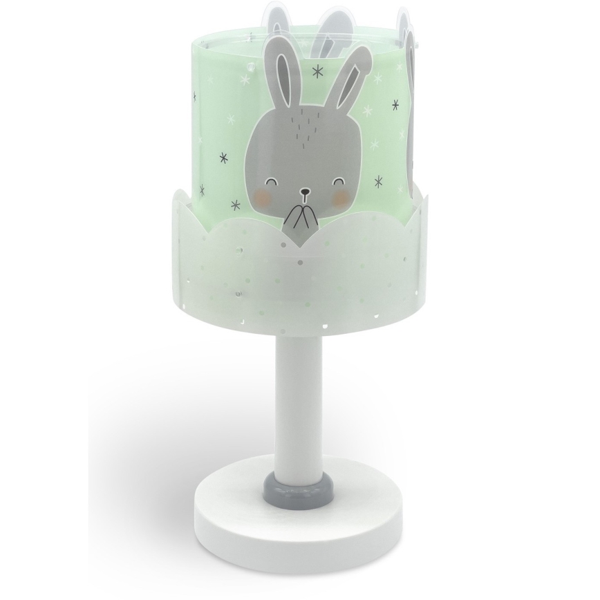 Dalber 61151H - Lámpara infantil BUNNY 1xE14/40W/230V verde