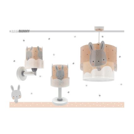 Dalber 61151S - Lámpara infantil BUNNY 1xE14/40W/230V naranja