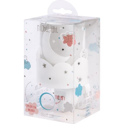 Dalber 61235E - LED Lámpara con enchufe MOON 1xE14/0,5W/230V