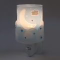 Dalber 61235T - LED Lámpara con enchufe MOON 1xE14/0,5W/230V