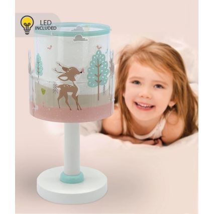 Dalber 61271N - Lámpara LED infantil LOVING DEER 1xG4/4W/230V multicolor