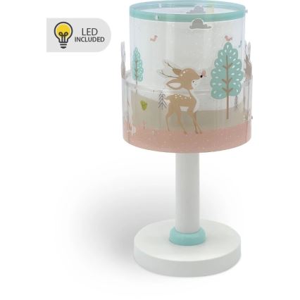 Dalber 61271N - Lámpara LED infantil LOVING DEER 1xG4/4W/230V multicolor