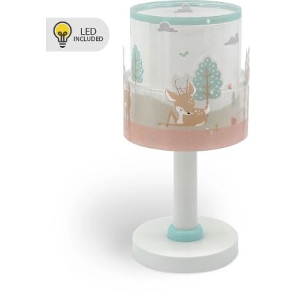 Dalber 61271N - Lámpara LED infantil LOVING DEER 1xG4/4W/230V multicolor