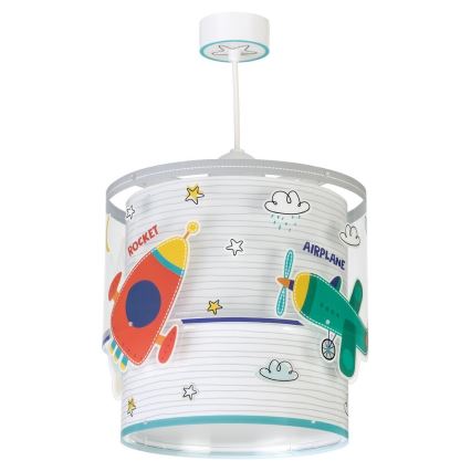 Dalber 61682 - Lámpara colgante infantil BABY TRAVEL 1xE27/60W/230V