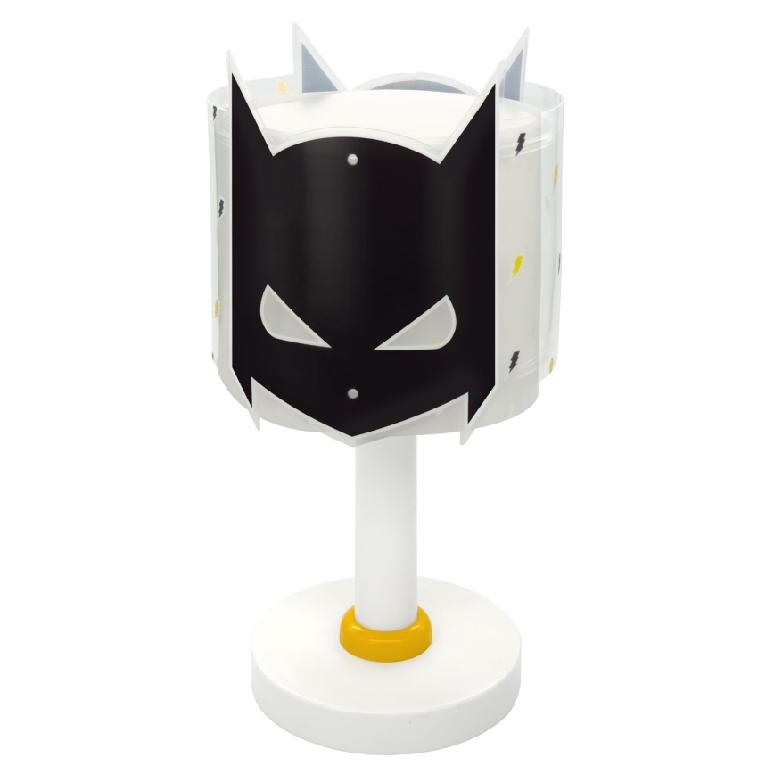 Dalber 61801N - Lámpara infantil LED DARK HERO 1xG4/4W/230V blanca/negra
