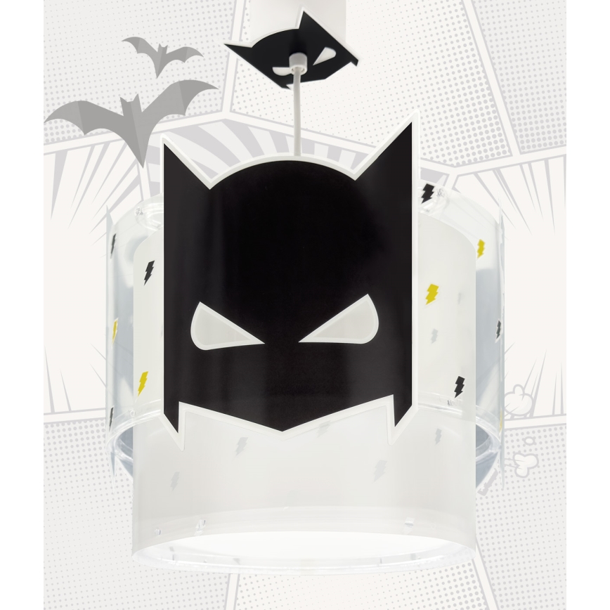 Dalber 61802 - Lámpara colgante infantil DARK HERO 1xE27/15W/230V