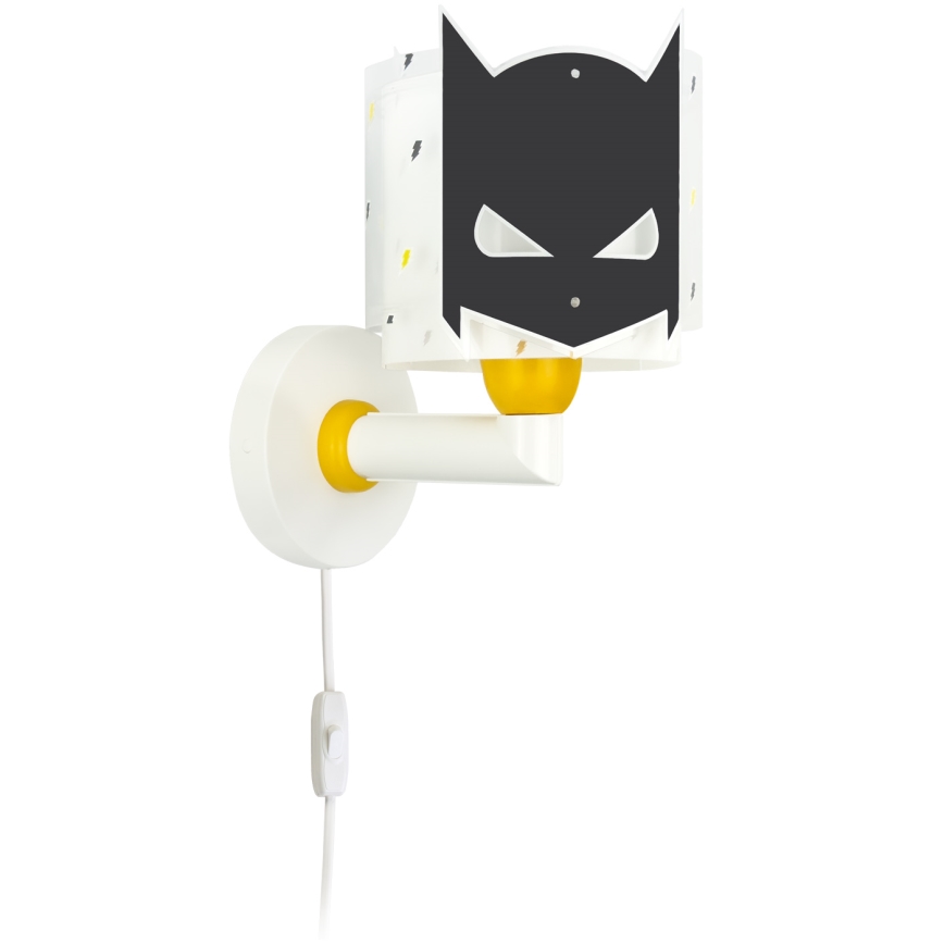 Dalber 61809 - Aplique infantil DARK HERO 1xE27/15W/230V