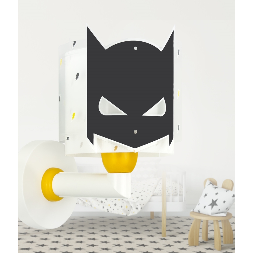 Dalber 61809 - Aplique infantil DARK HERO 1xE27/15W/230V