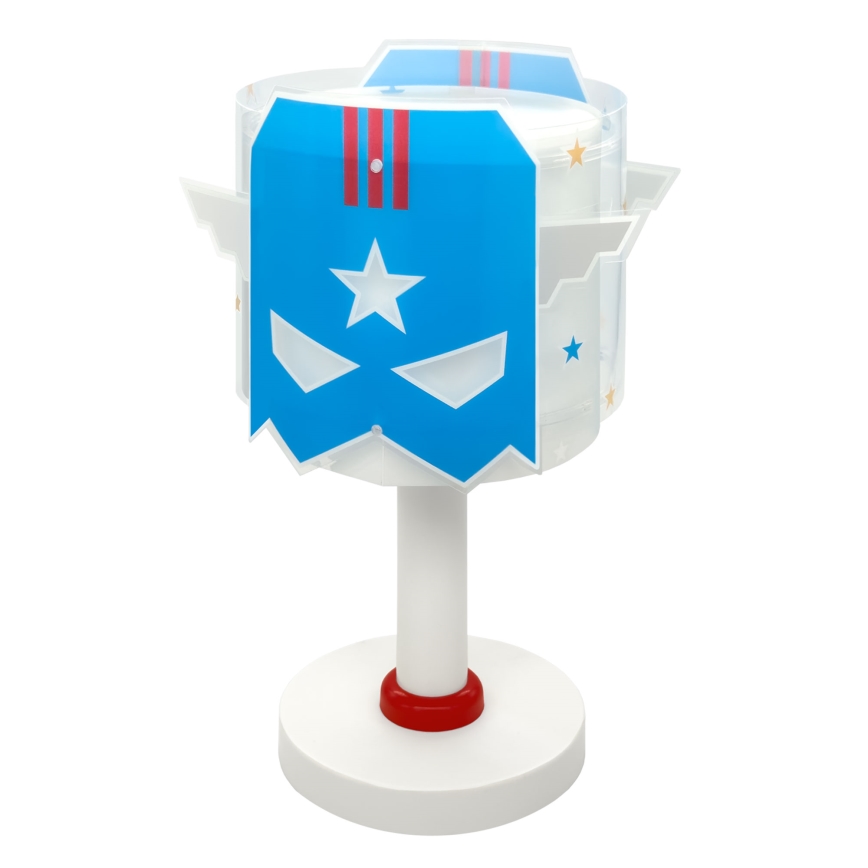 Dalber 61811N - Lámpara LED infantil BLUE HERO 1xG4/4W/230V blanco/azul