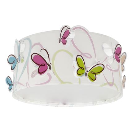 Dalber 62146 - Plafón infantil MARIPOSA 2xE27/60W/230V