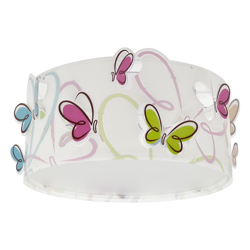 Dalber 62146 - Plafón infantil MARIPOSA 2xE27/60W/230V