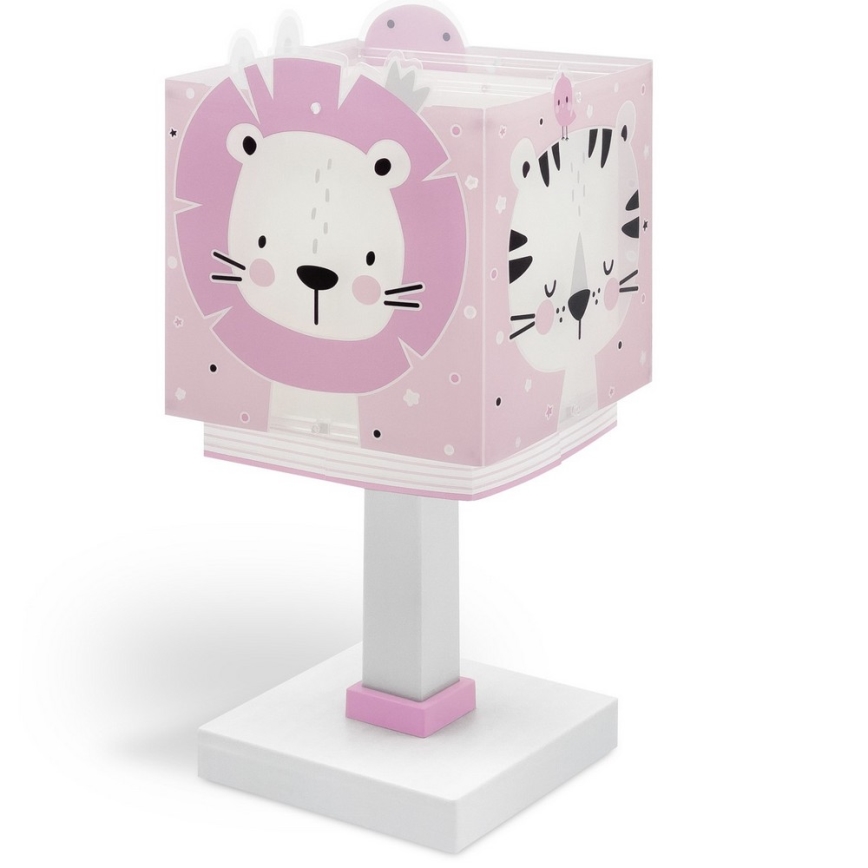Dalber 63111S - Lámpara infantil JUNGLE 1xE14/8W/230V rosa