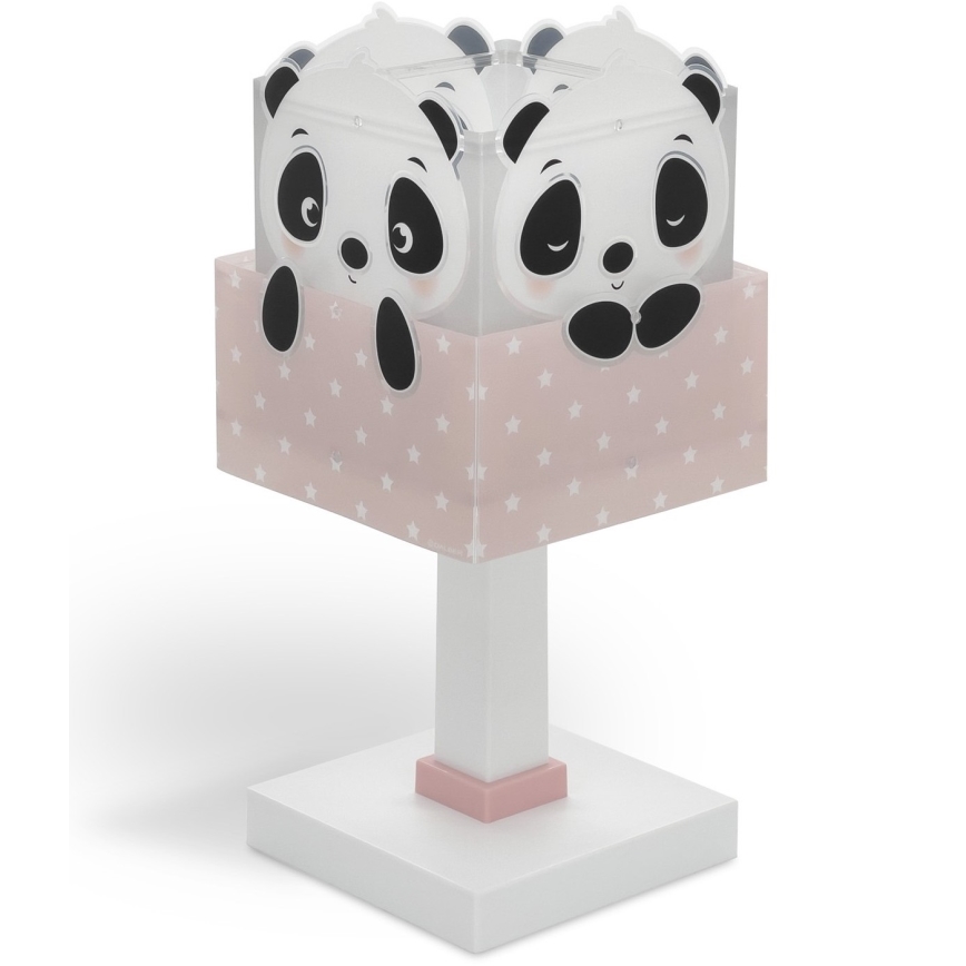 Dalber 63161S - Lámpara infantil PANDA 1xE14/40W/230V rosa
