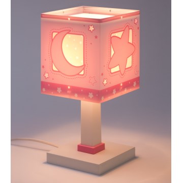 Dalber 63231NS - Lámpara infantil LED MOONLIGHT 1xG4/4W/230V rosa
