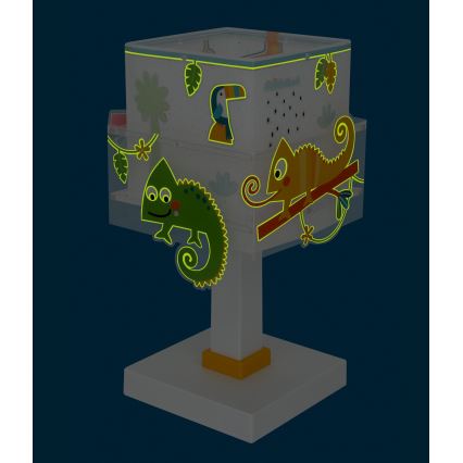 Dalber 63311N - Lámpara infantil LED HAPPY JUNGLE 1xG4/4W/230V multicolor
