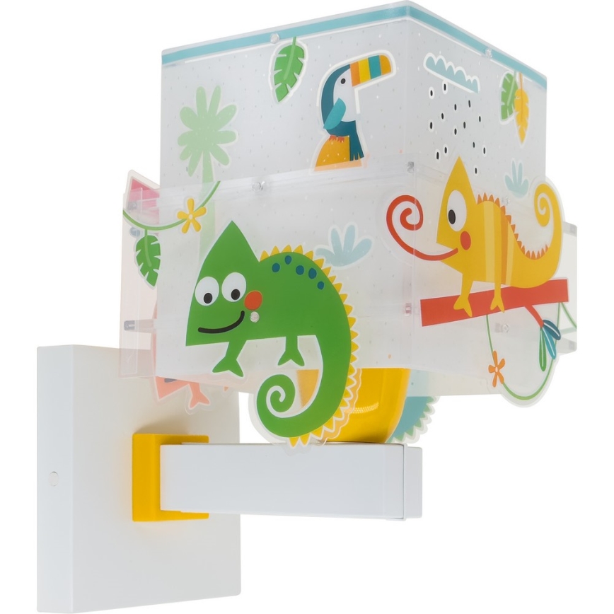 Dalber 63319 - Aplique infantil HAPPY JUNGLE 1xE27/15W/230V