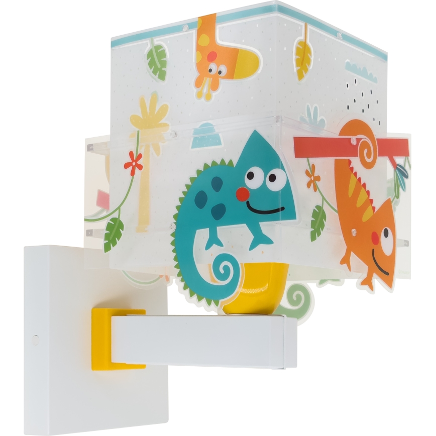 Dalber 63319 - Aplique infantil HAPPY JUNGLE 1xE27/15W/230V