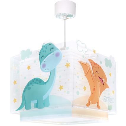 Dalber 63452 - Lámpara de techo infantil BABY DINOS 1xE27/15W/230V multicolor