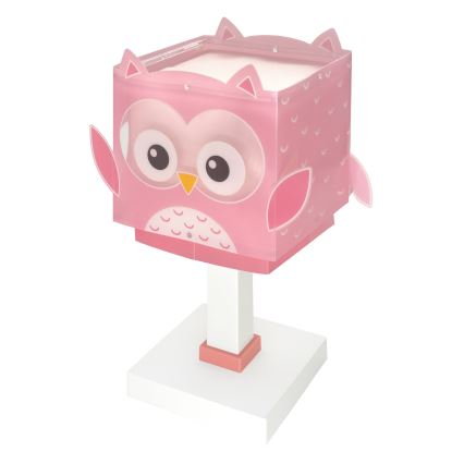 Dalber 64481N - Lámpara LED infantil LITTLE OWL 1xG4/4W/230V rosa