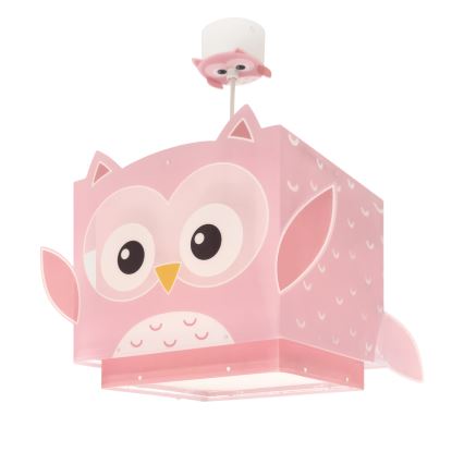 Dalber 64482 - Lámpara colgante infantil LITTLE FRIENDS 1xE27/15W/230V