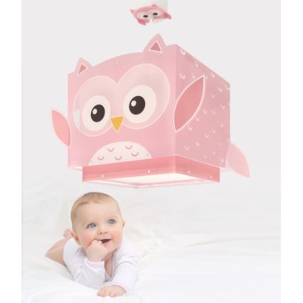 Dalber 64482 - Lámpara colgante infantil LITTLE FRIENDS 1xE27/15W/230V