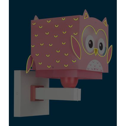 Dalber 64489 - Lámpara de pared infantil LITTLE FRIENDS 1xE27/15W/230V