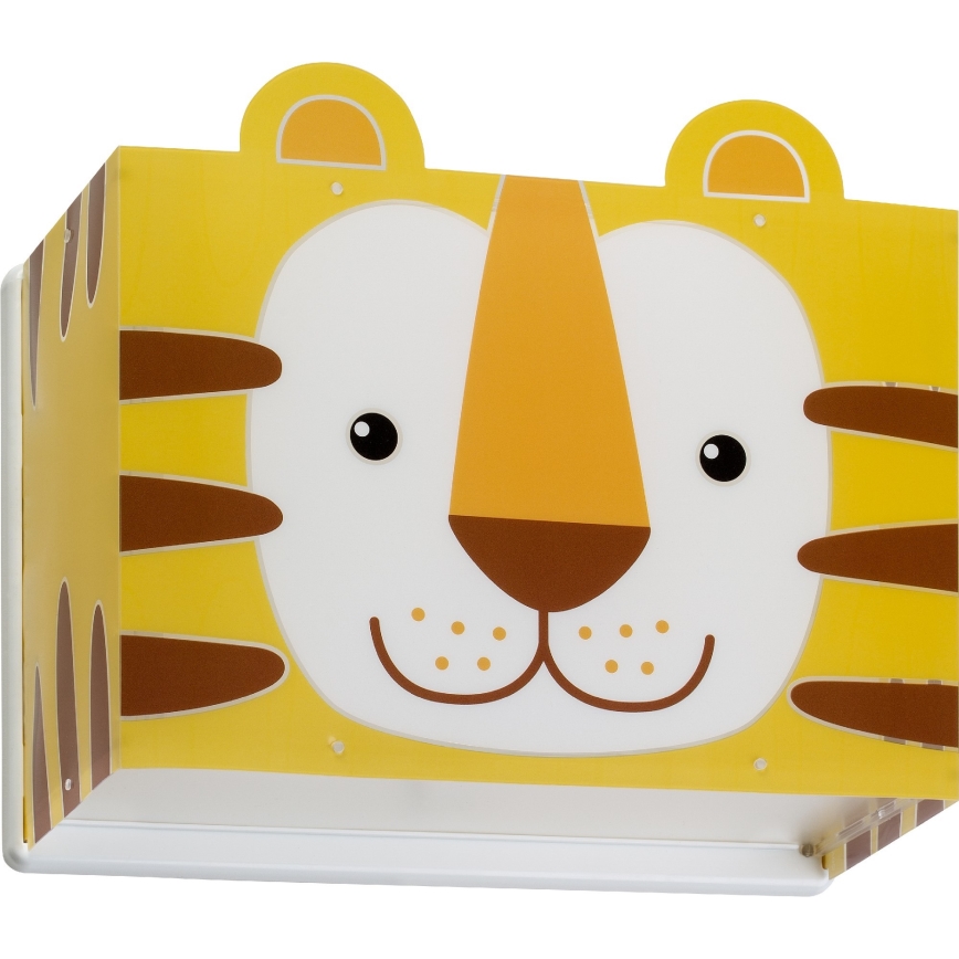 Dalber 64568 - Aplique infantil LITTLE TIGER 1xE27/60W/230V