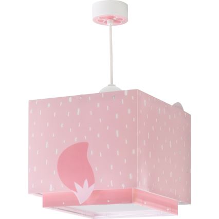 Dalber 64582 - Lámpara colgante infantil LITTLE FOX 1xE27/60W/230V