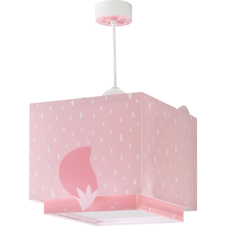 Dalber 64582 - Lámpara colgante infantil LITTLE FOX 1xE27/60W/230V