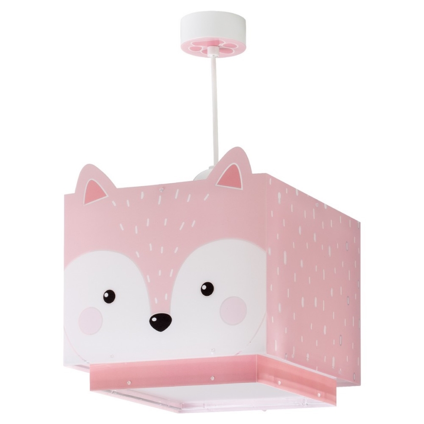 Dalber 64582 - Lámpara colgante infantil LITTLE FOX 1xE27/60W/230V