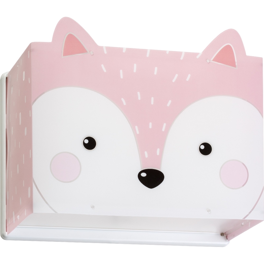 Dalber 64588 - Aplique infantil LITTLE FOX 1xE27/60W/230V