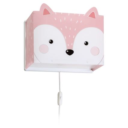 Dalber 64588 - Aplique infantil LITTLE FOX 1xE27/60W/230V
