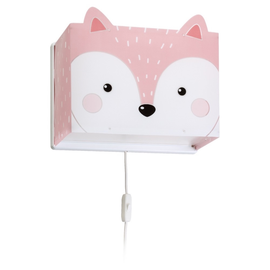 Dalber 64588 - Aplique infantil LITTLE FOX 1xE27/60W/230V